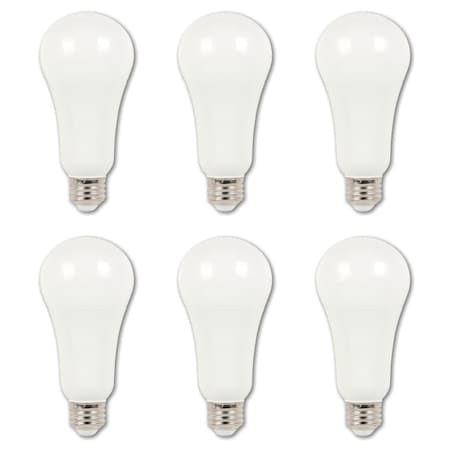 Westinghouse Bulb LED 19W 120-277V A21 Omni 5000K Day-Light E26 Med Base, 6PK 5117020